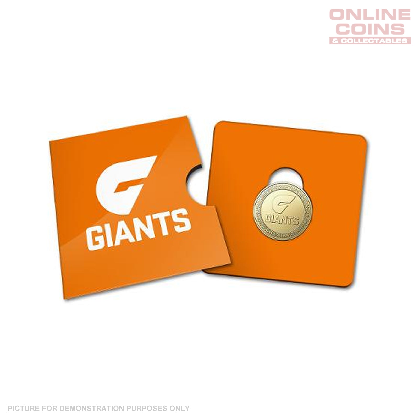 2023 Australia Post AFL $1 Coin in Card - GWS Giants